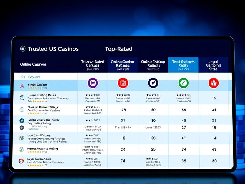 Find a curated list of online casinos for USA players, featuring secure, licensed, and legal casino sites. Compare bonuses, game selections, and payment options for the best gambling experience.